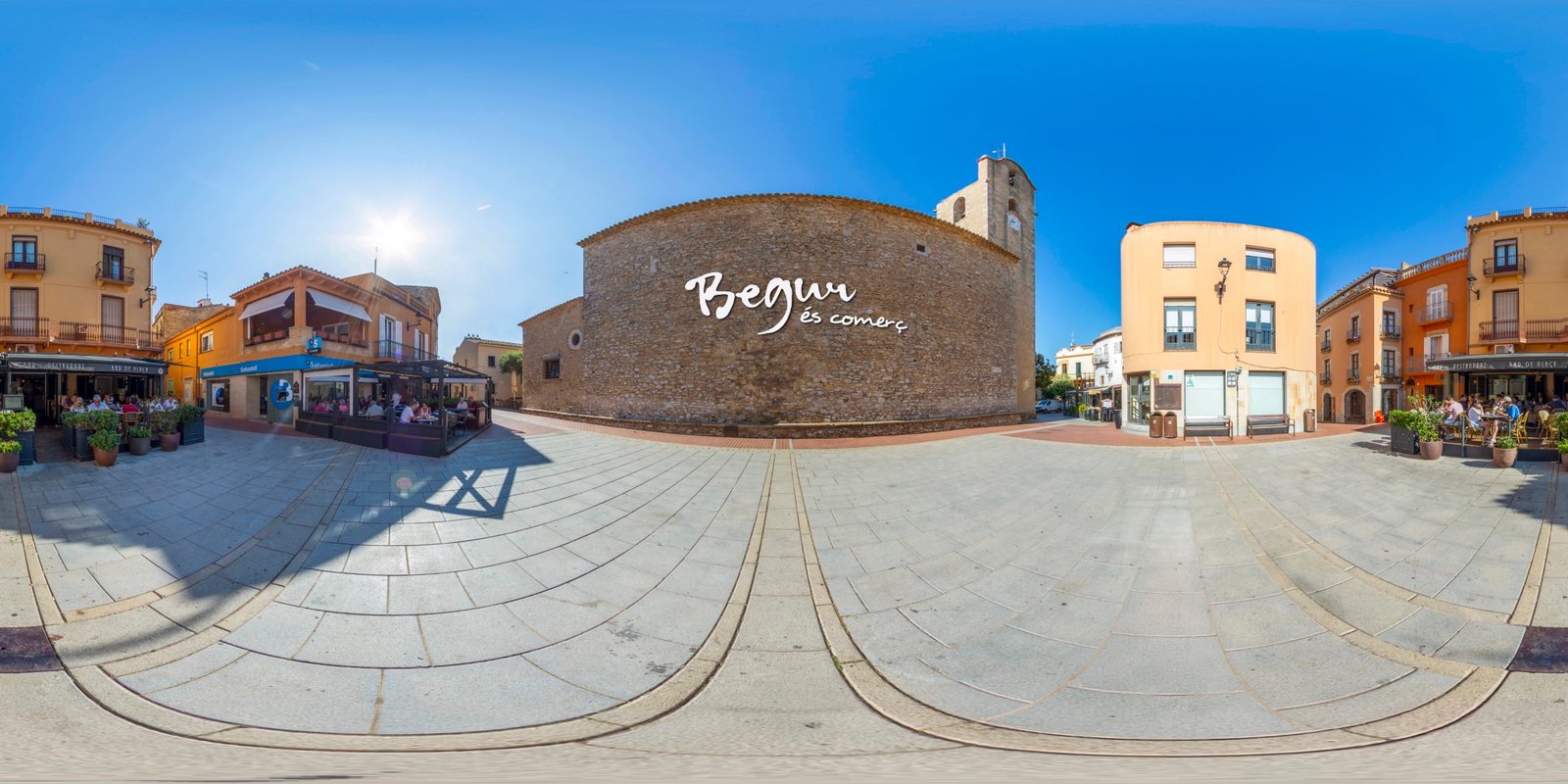 Tour virtual 360° Comerç Begur — Begur, Costa Brava