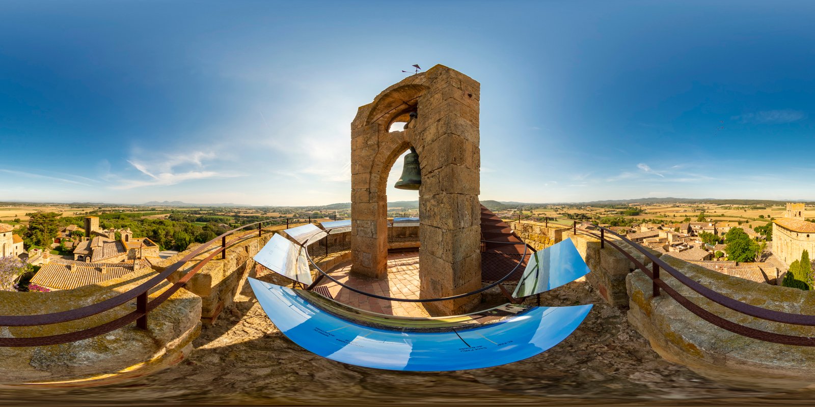 Tour virtual 360° Poble de Pals — Pals, Baix Empordà